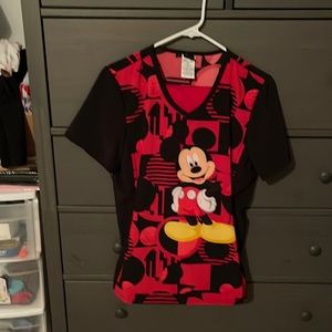 Disney Mickey Mouse scrub top